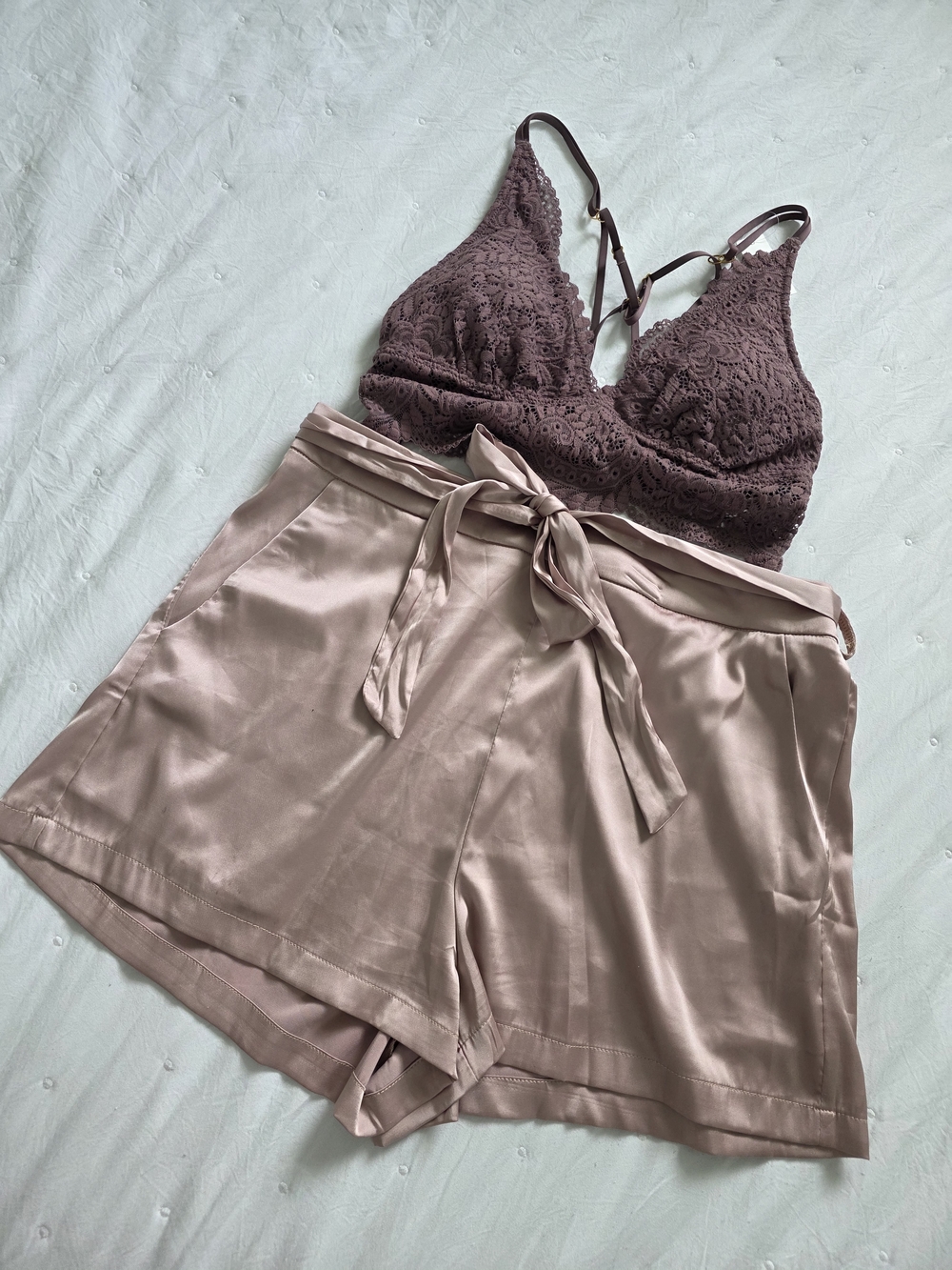 Satin Short — Champagne Color